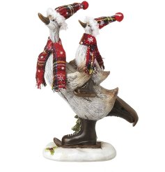 27cm Christmas Dancing Ducks