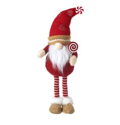 Standing Red Gonk With Lollipop, 48cm 
