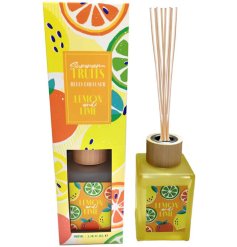 Add a touch of summer to your home with our Lemon & Lime Reed Diffuser!
