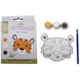 Create your own wild masterpiece with the Zooniverse Tiger Paint Your Own Diy Suncatcher kit - the perfect activity 