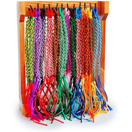 Knotted Twist Friendship Bracelets, 29cm 