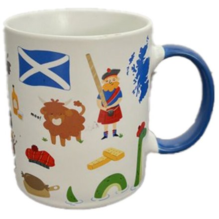 Scotland Souvenir Mug, 12cm 