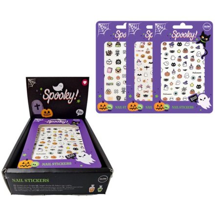 Spooky Self Adhesive Nail Stickers 