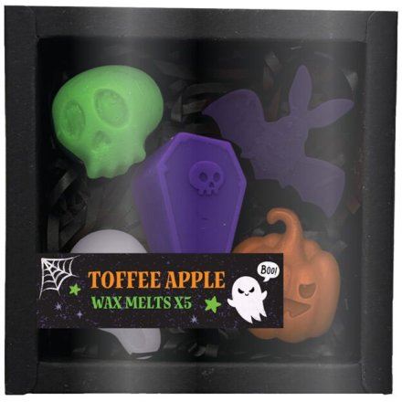 S/5 Spooky Shaped Wax Melts, 10cm 