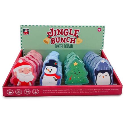 Jingle Bunch Shaped Bath Bomb, 4A 8cm