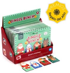 Deck your pages with festive cheer with the Jingle Bunch Christmas Magnetic Bookmark Set