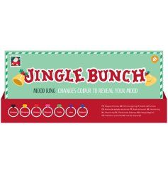 Tis the season to accessorise with our Jingle Bunch Mood Ring! Spread holiday cheer and add a touch of magic to your 
