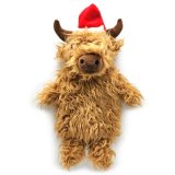 Stay cozy and cuddle up with the Christmas Highland Coo 1l Hot Water Bottle - the perfect winter companion!