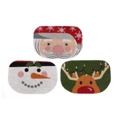 3/A Xmas Character Doormat, 60cm 