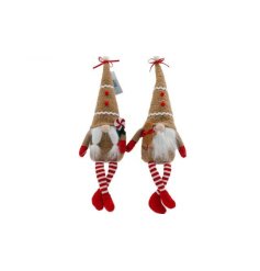 Add a dash of whimsy and Christmas magic to your decor with our festive Gingerbread Gonk