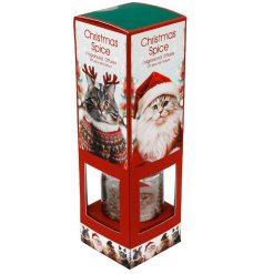 100ml Cat In Xmas Hat Diffuser, 23cm 