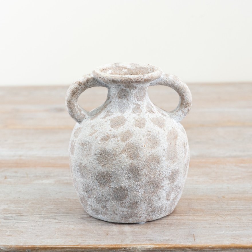 Ceramic 14cm Jug Vase with Handles
