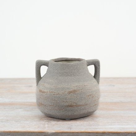 18cm Ceramic Urn Vase