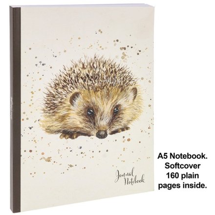 Bree Merryn Harley Hedgehog Notebook, 21cm 