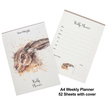 Bree Merryn Hayley Hare Weekly Planner, 30cm