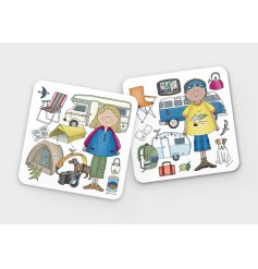 Gear up for your next outdoor escapade with our Camping coasters