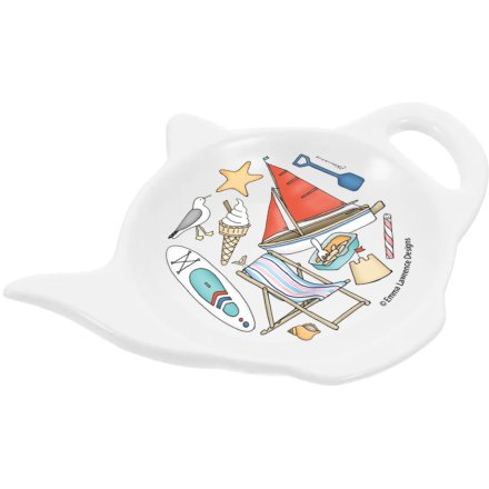 Seaside Collection Teabag Holder, 12cm 