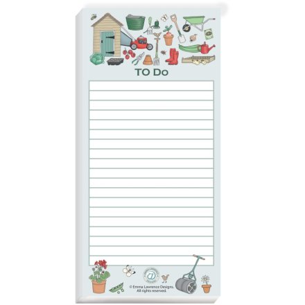 21cm Gardening To Do List Pad