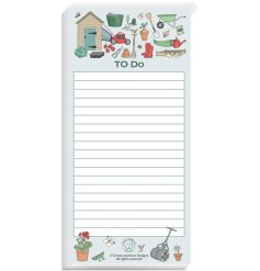 keep all your ideas jotted down with this gardening to do pad 
