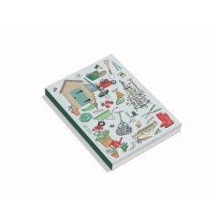 Grow your garden and your ideas with our Gardening A5 Softcover Notebook 