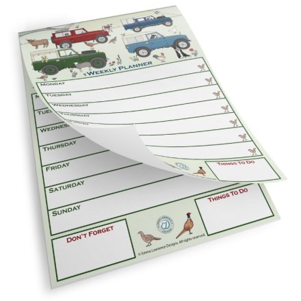 A4 Landrover Weekly Planner, 30cm 