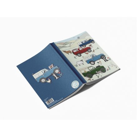 Landrover A5 Softcover Notebook