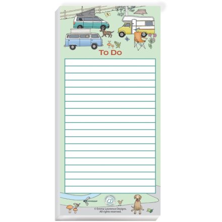 Camper To Do List Pad, 21cm 