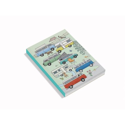 Unleash your creativity with the Camper A5 Softcover Notebook – the essential writing companion for all your advent