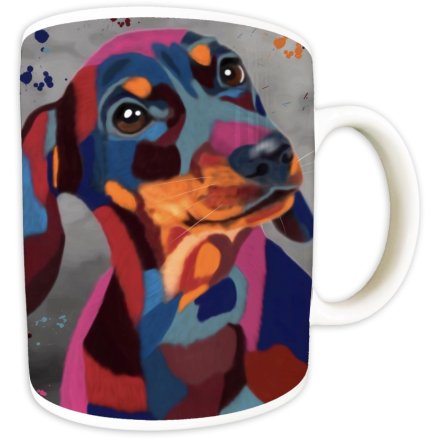 Dachshund Mug , 9.5cm 