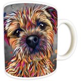 Get ready to unleash your love for dogs with the delightful Deborah Barker Terrier Mug!