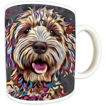 Labradoodle Mug , 9.5cm 