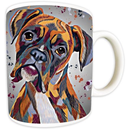 Boxer Mug, 9.5cm 
