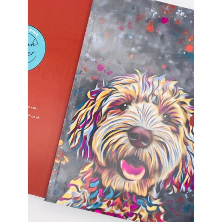 Labradoodle A5 Notebook, 21cm 