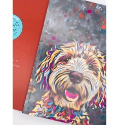 Explore endless possibilities with our Labradoodle A5 Notebook 