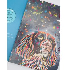 Unleash your creativity with the charming Spaniel A5 Notebook 