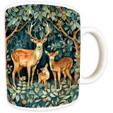 Add a touch of elegance and nature to your mornings with our new William Morris Roe Deer Family Mug. 