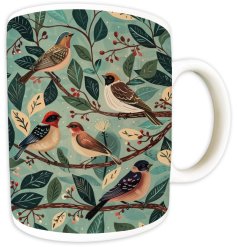 Add a touch of nature and artistry to your morning routine with our charming William Morris Song Birds Mug. 