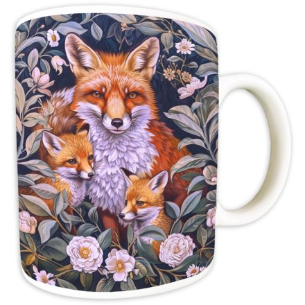 William Morris Vixen and Cubs Mug, 9.5cm 
