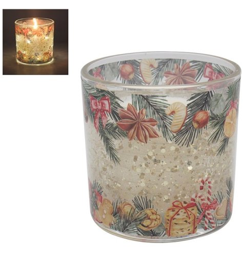 a stunning LED gel candle the perfect  stocking filler 