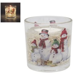 a perfect christmas candle