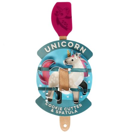 add some fun to your baking with this unicorn set 