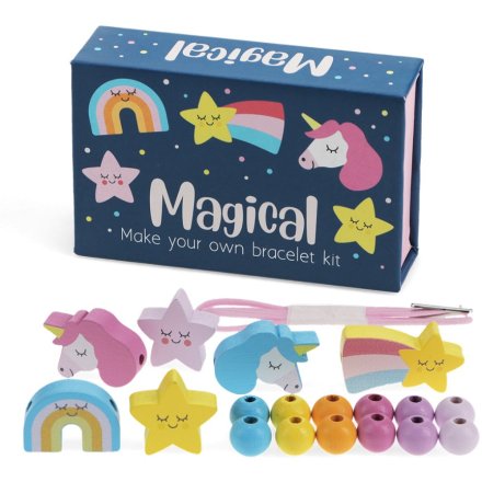 Add some fun to your little ones play time with this bracelet making kit 