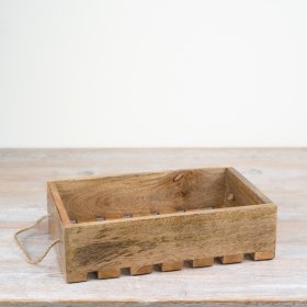 Enhance any event with our sophisticated, environmentally-friendly wooden serving tray 