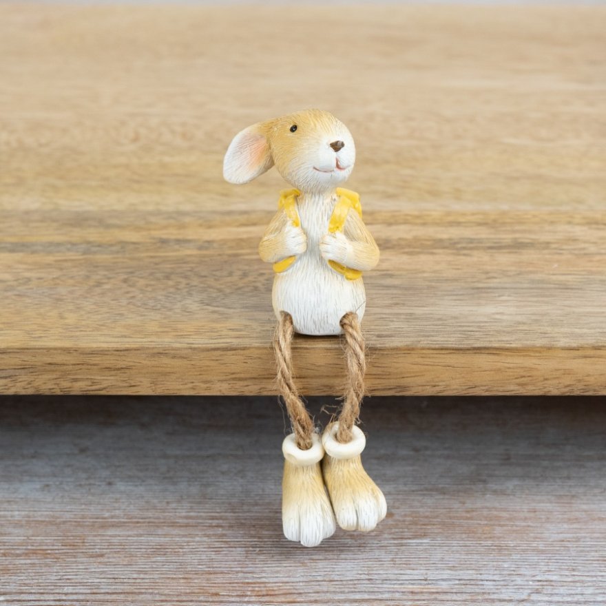 Bunny Backpack Shelf Sitter, 8.5cm