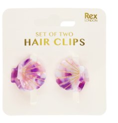 Upgrade your hair game with our charming Seashell Mini Hair Claw Clips 