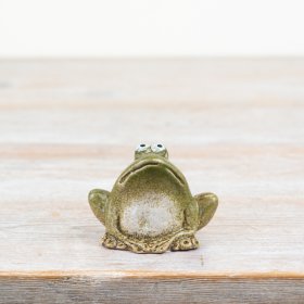 Embrace the season with our adorable Frog Ornament in Reactive Green
