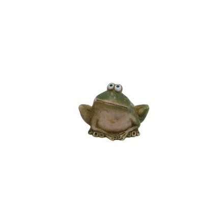 14.9cm Green Frog Decoration