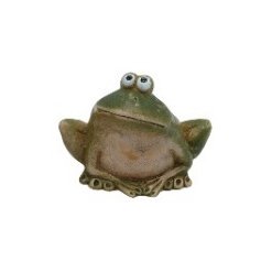 Add a splash of personality to any space with our vibrant "Frog Reactive Green