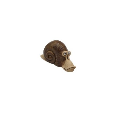 7.8cm Brown Snail Ornament