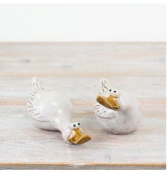Enhance your home decor with our charming Duck ornament. 